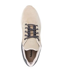 Мужские коричневые замшевые низкие кеды от Timberland