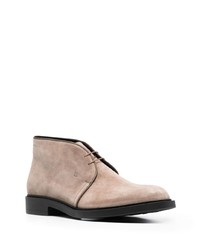 Мужские коричневые замшевые повседневные ботинки от Fratelli Rossetti