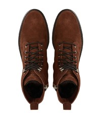 Мужские коричневые замшевые повседневные ботинки от Giuseppe Zanotti