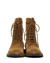 Мужские коричневые замшевые повседневные ботинки от Rhude
