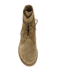 Мужские коричневые замшевые повседневные ботинки от Officine Creative