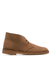 Мужские коричневые замшевые повседневные ботинки от Clarks Originals