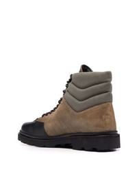 Мужские коричневые замшевые повседневные ботинки от Bally