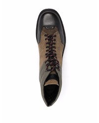 Мужские коричневые замшевые повседневные ботинки от Bally