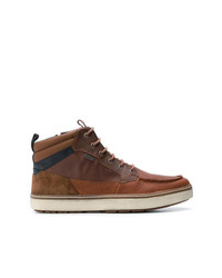 Мужские коричневые замшевые повседневные ботинки от Geox