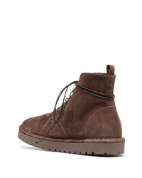 Мужские коричневые замшевые повседневные ботинки от Marsèll
