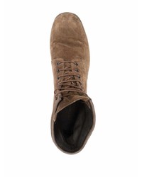 Мужские коричневые замшевые повседневные ботинки от Premiata