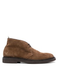 Мужские коричневые замшевые повседневные ботинки от Officine Creative