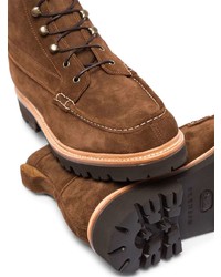 Мужские коричневые замшевые повседневные ботинки от Grenson