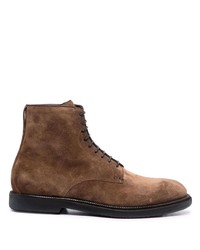 Мужские коричневые замшевые повседневные ботинки от Silvano Sassetti