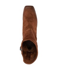 Мужские коричневые замшевые повседневные ботинки от Marsèll
