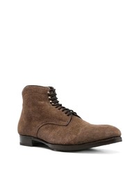 Мужские коричневые замшевые повседневные ботинки от Lidfort