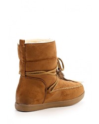 Коричневые замшевые полусапоги от Nio Nio