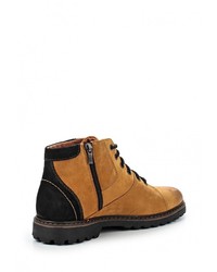 Мужские коричневые замшевые рабочие ботинки от iD active