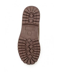 Мужские коричневые замшевые рабочие ботинки от Jomix