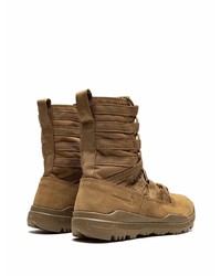 Мужские коричневые замшевые рабочие ботинки от Nike