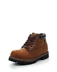 Мужские коричневые замшевые рабочие ботинки от Skechers