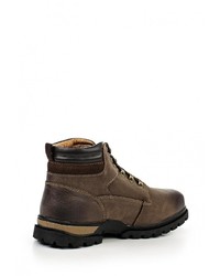 Мужские коричневые замшевые рабочие ботинки от Strobbs
