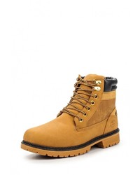 Мужские коричневые замшевые рабочие ботинки от YMD