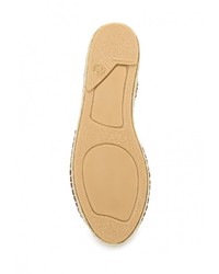 Коричневые замшевые сандалии на плоской подошве от Mango