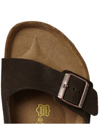 Мужские коричневые замшевые сандалии от Birkenstock