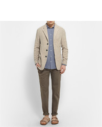 Мужские коричневые замшевые сандалии от Birkenstock