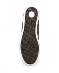 Мужские коричневые замшевые слипоны от Bekerandmiller