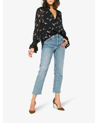 Коричневые замшевые туфли от Jimmy Choo