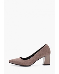 Коричневые замшевые туфли от Diora.rim