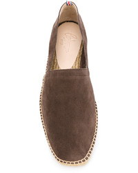 Мужские коричневые замшевые эспадрильи от Castaner
