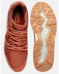 Мужские коричневые кеды от Puma