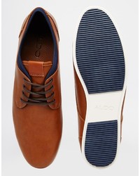 Мужские коричневые кеды от Aldo
