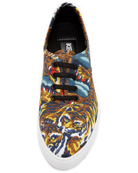 Женские коричневые кеды от Kenzo