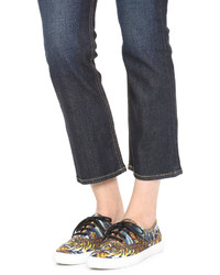 Женские коричневые кеды от Kenzo