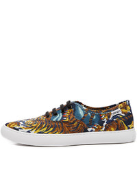 Женские коричневые кеды от Kenzo