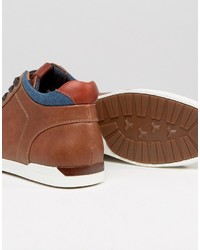 Мужские коричневые кеды от Aldo