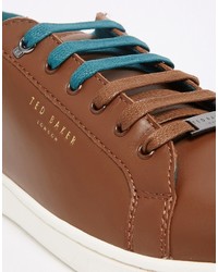 Мужские коричневые кеды от Ted Baker