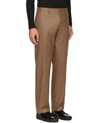 Мужские коричневые классические брюки от 08sircus