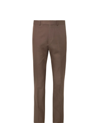 Мужские коричневые классические брюки от Kingsman