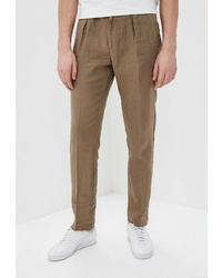 Мужские коричневые классические брюки от United Colors of Benetton