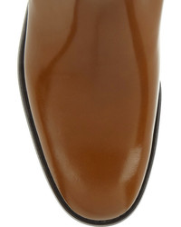 Коричневые кожаные ботильоны от Church's