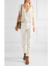 Коричневые кожаные ботильоны от Chloé