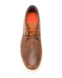 Коричневые кожаные ботинки дезерты от Camper