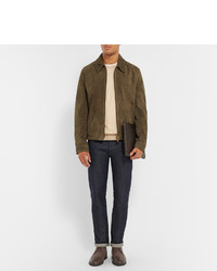 Коричневые кожаные ботинки дезерты от Marsèll