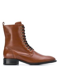 Женские коричневые кожаные ботинки на шнуровке от Högl