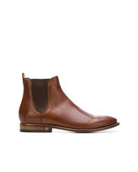 Мужские коричневые кожаные ботинки челси от Buttero