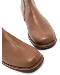Мужские коричневые кожаные ботинки челси от Our Legacy