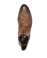 Мужские коричневые кожаные ботинки челси от Lidfort