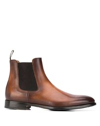 Мужские коричневые кожаные ботинки челси от Doucal's