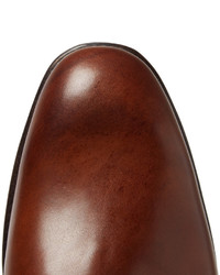 Мужские коричневые кожаные ботинки челси от Cheaney